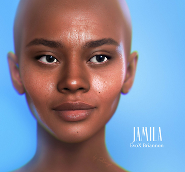 Second Life Marketplace - [LERONSO] JAMILA skin for Lelutka EVO X